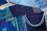 Detail Blue shadow : Kandinsky, Quilt, www.annette.