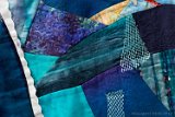 Detail Blue shadow : Kandinsky, Quilt, www.annette.