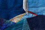 Detail Blue shadow : Kandinsky, Quilt, www.annette.