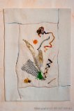 Between the tides  40x60 cm : Quilt, Sylt, www.annette