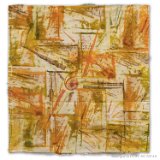 Sunstorm  85 x 80 cm : Ausstellung Banquette bleue, Quilt, Sunstorm